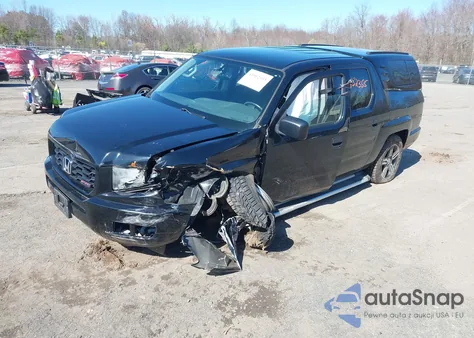 2014 Honda Ridgeline Sport из США, поврежденный, VIN 5FPYK1F70EB014827